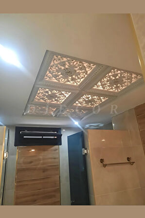 Led Döşenebilir Asma Tavan Uyumlu 60x60 Dekoratif Tavan Paneli