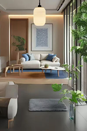 Mocca Serisi Dekoratif Sarkıt Avize 20 cm Kahve Renk Modern Tasarım E27 Duy Salon Mutfak Yatak Odası