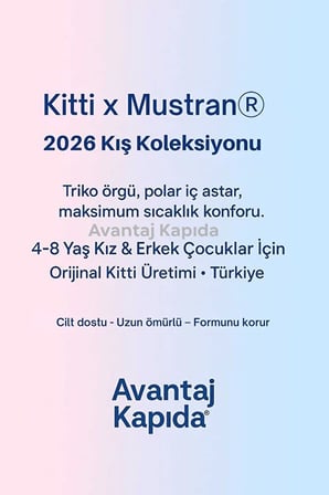 4–8 Yaş Kız Erkek Çocuk Bere Atkı Eldiven 3’lü Kışlık Set | Polar İçli Triko | Yeni Sezon 2026