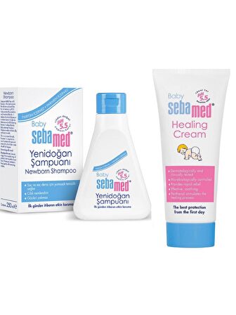 Sebamed Baby Yenidoğan Şampuanı 250 ml - Sebamed Bebe Bez Bölgesi Bakım Kremi 50 ml