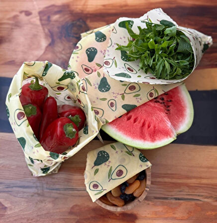 BİOBEZ 4’lü BEZ SET / avokado