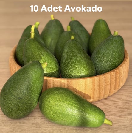 10 Adet Avokado
