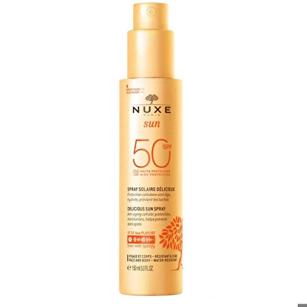 Nuxe Sun Güneş Koruyucu Yüz ve Vücut Sütü Spf 50 150 ml