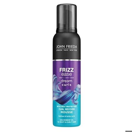 John Frieda Frizz Ease Curl Bukle Belirginleştirici Saç Köpüğü 200 ml