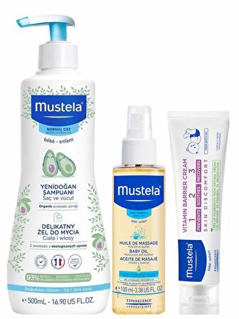 Mustela Günlük Bebek Çözüm Seti