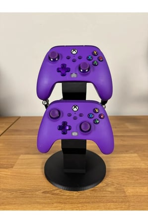 Özel Tasarım İkili Xbox Kol Tutucu ve Kulaklık Standı, İkili Xbox Kol Standı İkili Joystick Standı