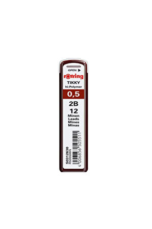 Tikky 0,5 2b Hı-Polymer Kalem Uç (2 Adet)