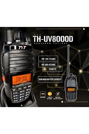 Th-uv8000d Dual Band El Telsizi