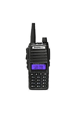 2 Adet Baofeng UV 82 Telsiz Alıcı-Verici 10 KM UV82 Telsiz Vhf Uhf Tarayıcı Telsiz UV-82 Tel