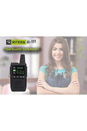 R 111 Pmr Lisanssız El Telsizi