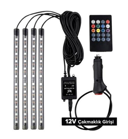 İnfiniti Q60 Uyumlu Ayak Altı Aydınlatma