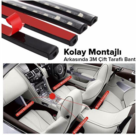 Toyota Corolla 2013-2021 Uyumlu Ayak Altı Aydınlatma