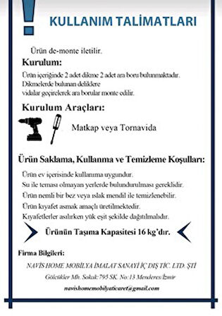 Ayaklı Askılık Elbise Askılığı