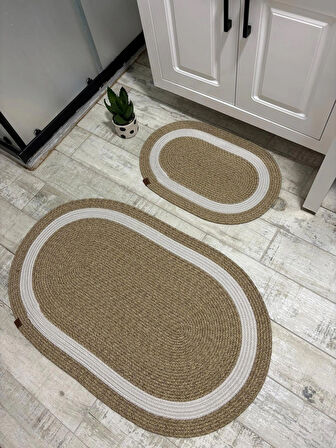 Jüt Hasır Banyo Takımı ,banyo Paspas Takımı ,paspas,