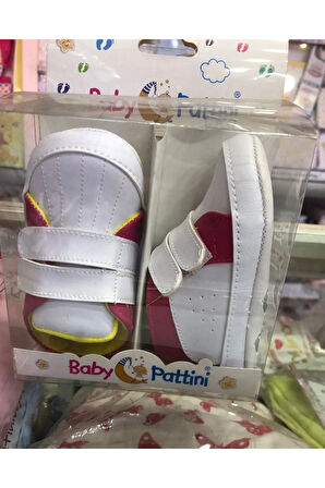 baby pattini ayakkabı PEMPE BEYAZ 19 NUMARA