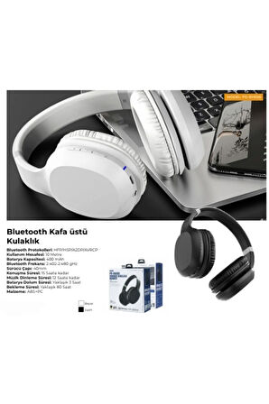 Bluetooth Kafa üstü  Kulaklık