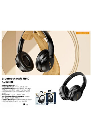 Bluetooth Kafa üstü  Kulaklık