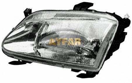 Far SAĞ Elektrikli H4 | Renault Megane I & Scenic I 1996-2002 | Ayfar 202231