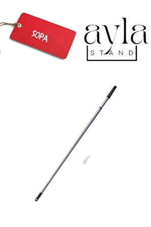 1,5 Metre Profesyonel Pencere Temizleme Seti, Duş ve Cam Sileceği 45cm çekçek+45 Peluş takım