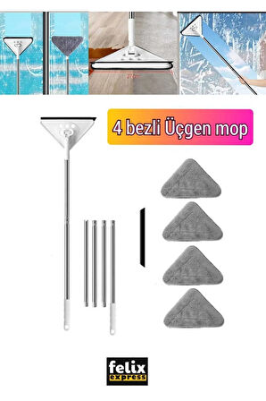 4 Bezli Üçgen Mop