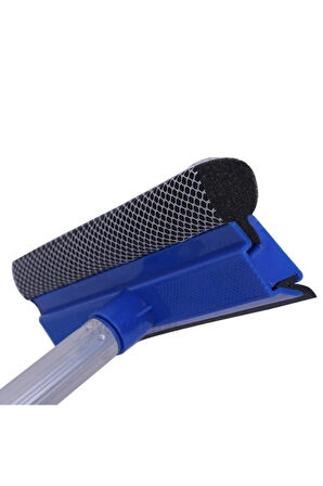 Teleskopik Camsil Çekçek Mikrofiber Cam Silme Aparatı Tablet Mop