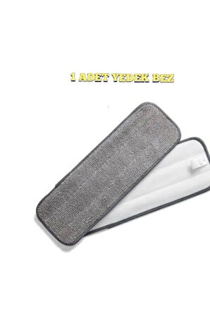 Büyük Boy Dayanıklı Mikrofiber Bezli Bükülebilir Teleskopik Cam Silme Aparatı
