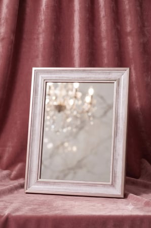 AYNA Dekoratif Çerçeveli - Ayaklı Duvar & Masa Aynası Tuvalet & Banyo & Oda & Salon & Koridor & Makyaj Aynası