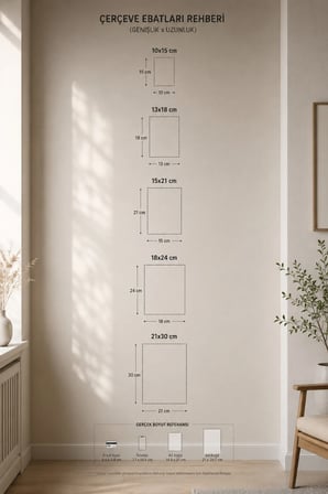 AYNA Dekoratif Çerçeveli - Ayaklı Duvar & Masa Aynası Tuvalet & Banyo & Oda & Salon & Koridor & Makyaj Aynası