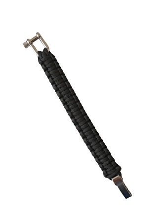 Paracord Cobra Metal Ayarlı Bileklik