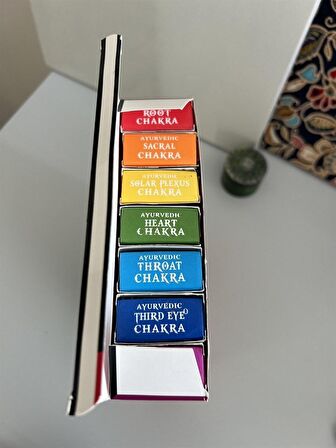 Ayurvedik 7 Çakra Tütsü Seti (7li Set)