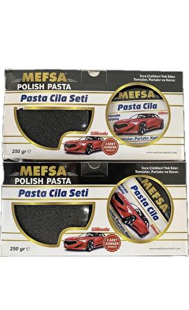 Mefsa Pasta Cila Seti Çift Süngerli 250gr 2 Adet