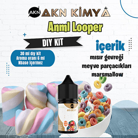 Anml Looper Dıy Kit Meyveli Mısır Gevreği Gıda Aroması %20 Oranda Aroma İçerir (Hazır Değildir )
