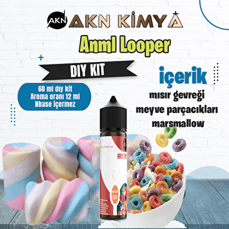 Anml Looper Dıy Kit Meyveli Mısır Gevreği Gıda Aroması %20 Oranda Aroma İçerir (Hazır Değildir )