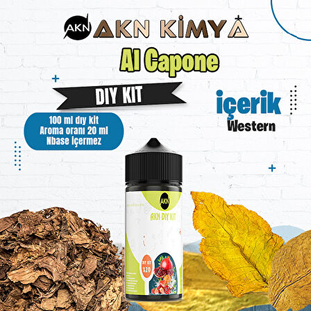 Capone Dıy Kit Gıda Aroması %20 Oranda Aroma İçerir (Hazır Değildir )
