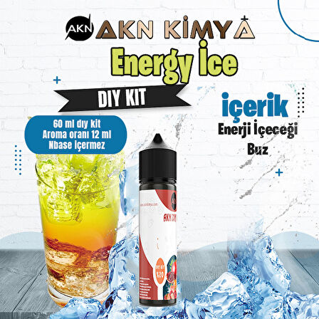 Energy Ice Dıy Kit Enerji Içeceği Buz Gıda Aroması %20 Oranda Aroma İçerir (Hazır Değildir )