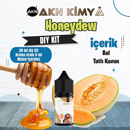 Honeydew Cream Dıy Kit Kavun Bal Gıda Aroması %20 Oranda Aroma İçerir (Hazır Değildir )