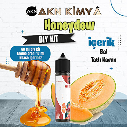 Honeydew Cream Dıy Kit Kavun Bal Gıda Aroması %20 Oranda Aroma İçerir (Hazır Değildir )