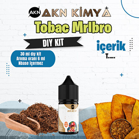 Tobac Mrlbro Dıy Kit Gıda Aroması %20 Oranda Aroma İçerir (Hazır Değildir )