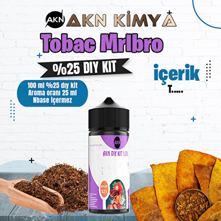 Tobac Mrlbro Yoğun Dıy Kit Gıda Aroması %25 Oranda Aroma İçerir (Hazır Değildir )
