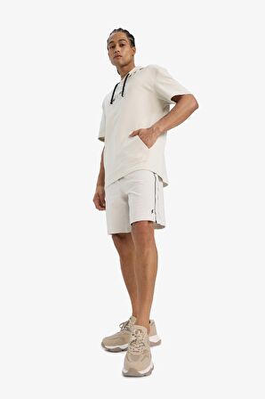 DeFactoFit Standart Fit Sporcu Kısa Paça Şort D7842AX25SPBG721