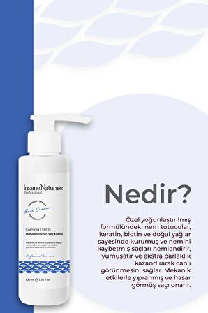 Cremask Durulanmayan Saç Bakım Kremi (VALİZ-SEYAHAT BOY) 100 ml