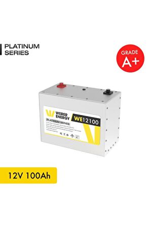 12V 100Ah LiFePO4 Platinum Series Bluetooth'lu Lityum Demir Fosfat Akü