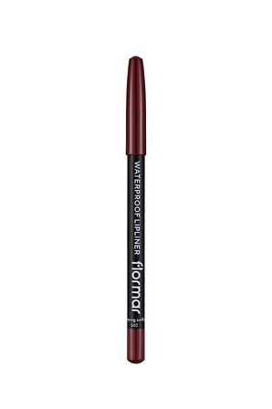Flormar Dudak Kalemi - Waterproof Lipliner 205 Elegant Bordeaux 8690604111053