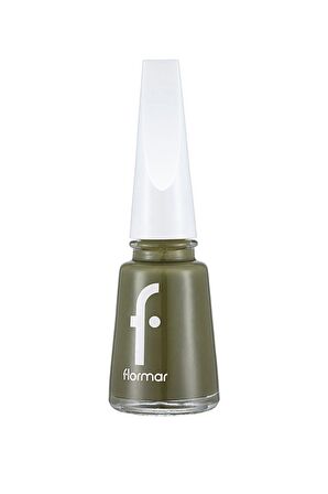 Flormar Klasik Parlak Bitişli Yüksek Pigmentli Oje -nail Enamel- 454 Army Glam New- 8682536036153