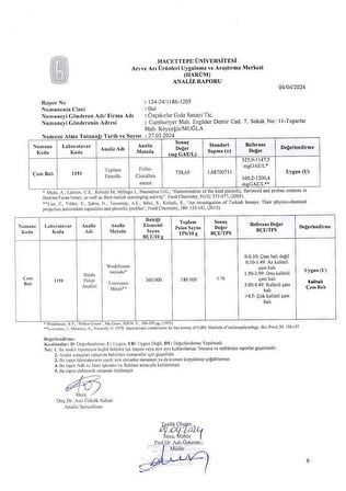 Köyceğiz Balı Çam Balı 45 G Cam Kavanoz