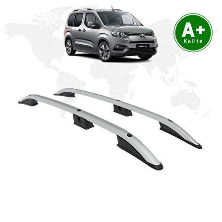 Toyota Proace City Tavan Çıtası Kısa Şasi 2019 Model Ve Sonrası Gri