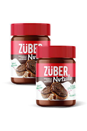 Züber Nutzilla Kakaolu Fındık Kreması 315 gr 2'li