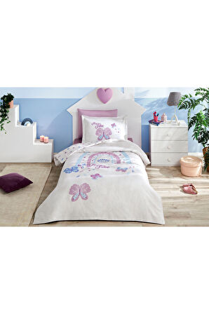 Özdilek Magical Time Tek Kişilik Lastikli Fitted Çarşaf Nevresim Takımı