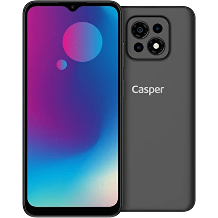 Casper VIA M35 Siyah 128 GB 4 GB Ram Akıllı Telefon