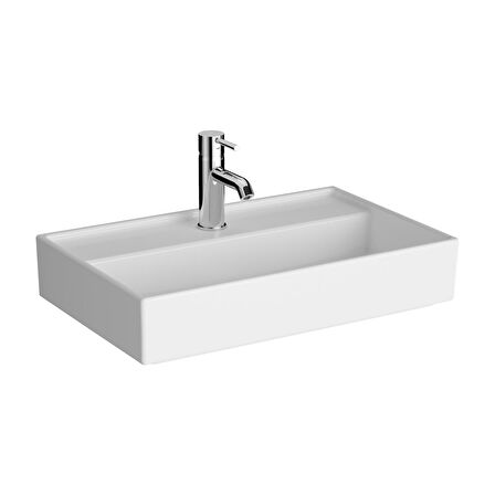 VitrA ArchiPlan 7401B003-0041 Dar Lavabo, 60x38 cm, Beyaz